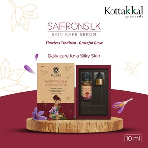 Saffron Silk Anti-Aging Organic <b>Face</b> <b>Serum</b> 10ml Luxurious Infused with Natural Saffron for Optimal Skin Care - Product Image 1