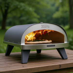 Four à pizza au gaz ZIIPA Piana en gris, combinaison haut de gamme de grille-pain et four - Product Image 3