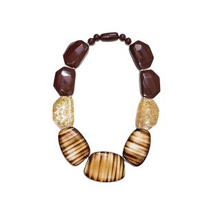 Collier avec pendentif en résine fait main, qualité supérieure, bijoux unisexes tendance, colliers avec pendentifs tendance, bijoux tendance - Product Image 5