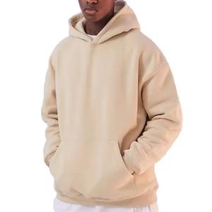 เสื้อฮู้ดดี้ผู้ชาย ผ้าฝ้าย 100% ระบายอากาศได้ดี สไตล์สตรีทแวร์พื้นฐาน แบบสวมหัว ใส่สบายในฤดูหนาว ผลิตโดย OEM ดีไซน์กระเป๋าแบบดิจิทัล - Product Image 1