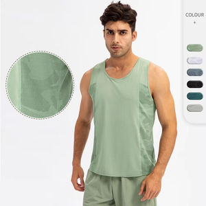Chaleco deportivo para hombre para primavera y verano, Camiseta holgada transpirable de secado rápido, chaleco informal para correr al aire libre - Product Image 1
