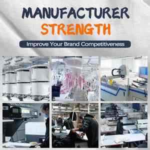 เสื้อกันหนาวมีฮู้ดผ้าฝ้ายเทอร์รี่สีพื้นมีซิปโอเวอร์ไซส์กำหนดได้เอง - Product Image 3