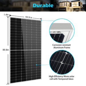 SunGold Power 550W Monocrystalline PERC <b>Solar</b> <b>Panel</b> | UL 61730 + CEC Listed | IP68 J-Box | 1,500V | 25-Year Warranty - Product Image 3