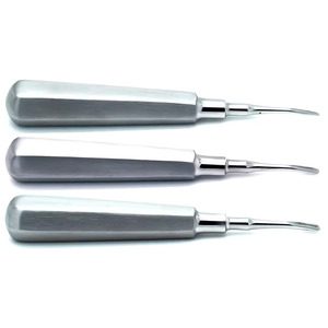 ชุดลิฟต์ทันตกรรมรากฟันทำจากสแตนเลสแบบแมนนวลสำหรับถอนฟันแบบมืออาชีพ - Product Image 5
