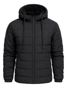 Haute qualité 100% Polyester hommes Bomber veste grande taille Style décontracté vêtements d'hiver couleur unie toile matériel - Product Image 6