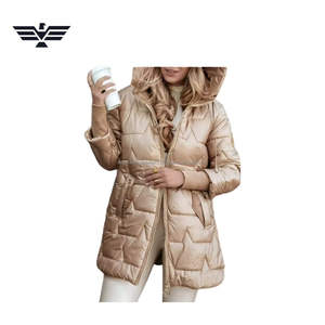 Chaqueta Acolchada Estilo Blazer para Mujer EMPIRE TREND WEARS, Transpirable, con Botones y Cuello, Relleno 100% Poliéster, Nylon, Otoño - Product Image 3