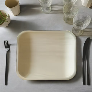 แผ่นใบปาล์มแบบใช้แล้วทิ้ง7ตาราง Areca เป็นมิตรกับสิ่งแวดล้อมสำหรับการรับประทานอาหารและกิจกรรมที่ยั่งยืน - Product Image 1