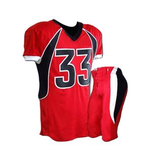 Nouveau 2023 uniforme de football américain en gros avec logo de taille personnalisée et conçu 100% polyester et respirant, grande taille - Product Image 6