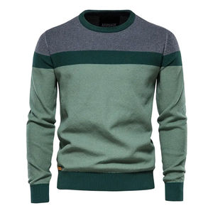 Venta al por mayor nueva moda logotipo personalizado pesado Premium cuello redondo para los hombres de manga larga pulóver Premium sudaderas uso para el invierno - Product Image 3