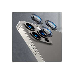 Protector de Lente de Cámara de Vidrio Templado Gris Oscuro para iPhone 11 Pro - Aleación de Aluminio - Product Image 1