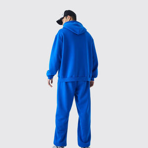 OEM Pantalon de jogging droit décontracté en coton pour hommes Vêtements de rue Pantalon de survêtement Logo brodé Vêtements de sport surdimensionnés foncés pour la course à pied en salle de sport - Product Image 2