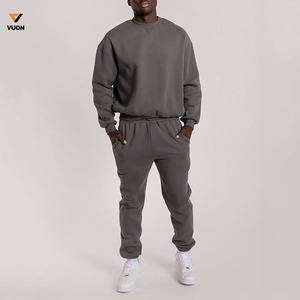 2024 luxe automne printemps haut à la mode marque personnalisée à la mode 2 pièces hommes survêtement hommes Tech polaire survêtement Jogging porter - Product Image 1
