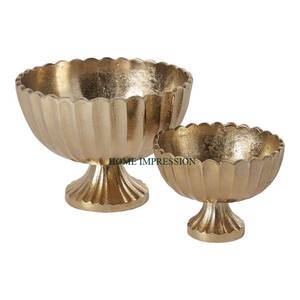 Bol en métal en laiton fabriqué avec un design martelé Finition Bol en métal décoratif Conception d'ustensiles de cuisine d'intérieur pour la maison avec plusieurs tailles - Product Image 6