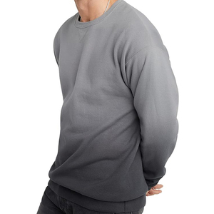 Sweat-shirts à col rond en molleton teint en pièce de haute qualité pour hommes 2026 - Product Image 3