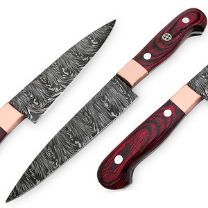 Couteaux de cuisine 100% acier Damas d'origine - Service OEM de haute qualité, options personnalisables - Product Image 4