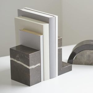 Sujetalibros Artísticos de Mármol de Marca Privada, Diseñados para Agregar Elegancia a las Estanterías y Mejorar los Conceptos de Diseño Interior - Product Image 2