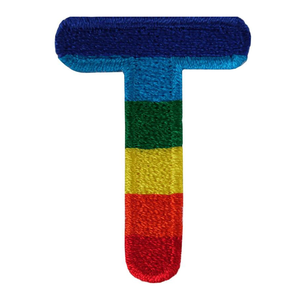 Patchs de lettres de broderie de haute qualité, Patch de lettres personnalisé - Product Image 1