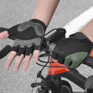 Gants de cyclisme en cuir écologiques respirants à séchage rapide Modèle 2026 Fabriqués au Pakistan Personnalisables - Product Image 6