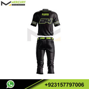 ชุดเบสบอลสำหรับผู้ชายออกแบบได้เองฉลากส่วนตัวสำหรับเยาวชนชุดซอฟต์บอล - Product Image 3