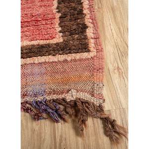 Alfombra Grande de Lana Anudada a Mano con Diseño Geométrico Rojo y Naranja 9x12 para Entrada y Pasillo del Hogar-Pae-4545 - Product Image 4