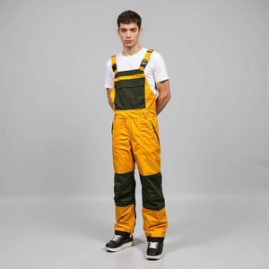 Waterproof Men's Ski Bib Pants Windproof Snowboard Trousers Breathable Outdoor <b>Winter</b> Sports <b>Overalls</b> Insulated Cargo Snow Pants - Product Image 1