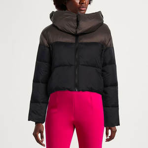 Chaquetas de temporada de invierno con cremallera para mujer de último diseño, chaquetas de invierno hechas con material de LICRA personalizado para mujer - Product Image 6