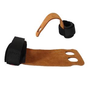 Guantes de Piel Duraderos, Transpirables y Ligeros para Levantamiento de Pesas, para Gimnasio y Uso con Barra, Agarre Antideslizante - Product Image 1