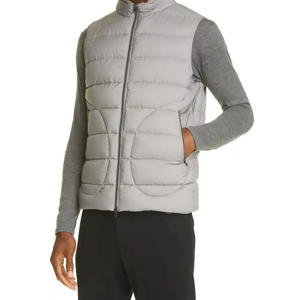 Nouveau Style sans manches hommes rembourré vers le bas respirant manteau de haute qualité chaud vers le bas gilet bouffant veste hommes hiver gilet - Product Image 6