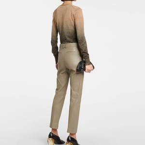 Pantalones de cuero impermeables y ligeros para mujer, pantalones de cuero para mujer de último diseño de alta calidad - Product Image 3