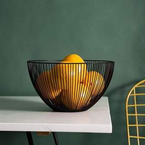 Metal Fruit Basket Designed For Multipurpose Use Including <b>Bread</b> Snack And Vegetable <b>Storage</b> Solutions - Product Image 5