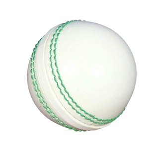 Logo personnalisé balle blanche de cricket en gros cousu à la main en cuir de qualité supérieure balles blanches en cuir de sport de bowling - Product Image 2