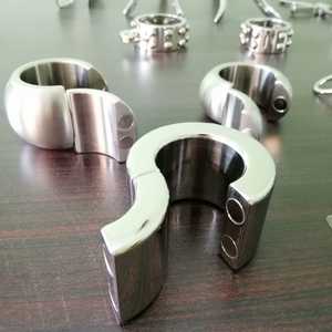 Vente en gros rapide dur Scrotum mâle Bondage jouets boule de métal poids coq civière Gay Sex Toys approvisionnement du fabricant - Product Image 6