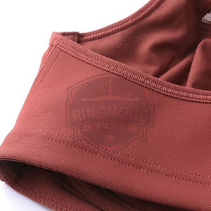 Best Quality Women Sports Bra Simple Design Front Logo Breathable Eco-Friendly Spandex/Polyester Customizable Medium Support - Product Image 4