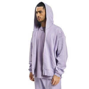 Logo personnalisé 100% sweats en coton éponge français sweats à capuche unisexe surdimensionné pour hommes poids lourd capuche solide Streetwear pour l'hiver - Product Image 3