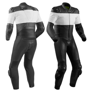 Oem alta calidad motocicleta/moto trajes de cuero trajes de carreras traje de seguridad del motor con protecciones - Product Image 2