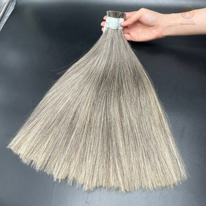 Extensiones de cabello humano de primera calidad a granel, venta al por mayor, cabello humano virgen vietnamita a granel de colores mezclados, superventas a granel - Product Image 3