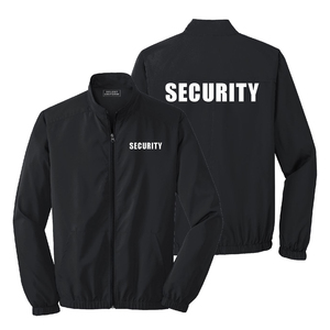 Chaqueta Cortavientos de Seguridad para Hombre, Personalizable con Logotipo, de Nailon Rip-Stop, para Invierno, Negra, con Múltiples Bolsillos, Uniforme de Trabajo, OEM - Product Image 3