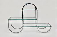 Exhibidor de Metal de 3 Niveles con Acabado Dorado, Organizador de Utensilios de Cocina para Mesa, Soporte para Buffet, para Uso en Restaurantes