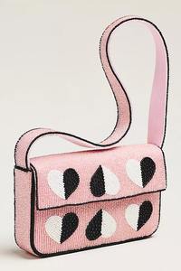 Bolso de Mano Tipo Clutch con Cuentas de Colores Verdes para Mujer, Bolso de Mano Elegante con Bordado de Cuentas para Mujer - Product Image 2