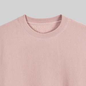 เสื้อคอกลมคลาสสิค รุ่น 4004 ไซส์ XS ผ้าฝ้าย 100% 400 GSM สีชมพูอมเทา แบบยูนิเซ็กซ์ ตะเข็บแบบ Flatlock ลายเรียบ ปักลาย 3 มิติ แบบซิป - Product Image 3