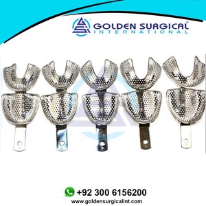 Bandeja de Impresión Dental de Acero Inoxidable, Bandeja de Dientes Autoclavable, Bandejas para Instrumentos Dentales, Herramientas de Dentista - Product Image 6