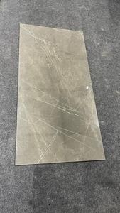 Pietra Choco 600x1200 Azulejos de porcelana pulida Diseño antideslizante para baño moderno Villa Apartamento y paredes interiores - Product Image 3