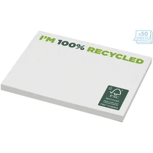 Feuilles adhésives durables Sticky-Mate, bloc-notes promotionnel avec des caractéristiques écologiques - Product Image 2