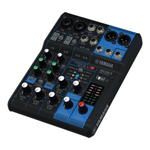 Carte son audio pour mixeur 6 canaux Yamaha Professional DJ Series avec effets sonores multiples Noir MG06X - Product Image 2