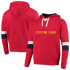 Sudaderas con capucha de hockey sobre hielo para jóvenes con logotipo personalizado de alta calidad para hombres sudaderas con capucha de poliéster sublimado con encaje - Product Image 6