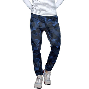 Pantalons de survêtement pour hommes à coupe ample très vendus pour hommes et pantalons de survêtement décontractés en coton 100% avec logo personnalisé imprimé - Product Image 5