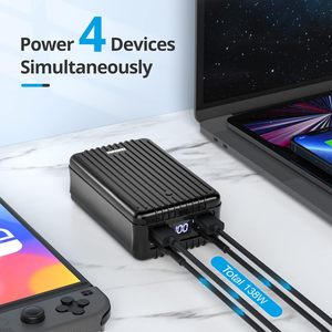 <span class=keywords><strong>Zendure</strong></span> Supertank Power Bank 100W Chargeur portable pour ordinateurs portables 26800mAh avec double USB-C PD et batterie 2 USB-A - Product Image 2