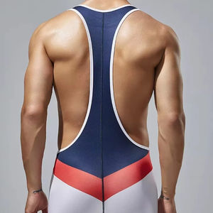 Singlet Wrestling Logotipo personalizado Sublimación Ropa deportiva Levantamiento de pesas Juventud Ropa DE LUCHA personalizada - Product Image 6