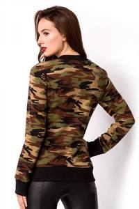 Vestes varsity pour femmes, nouveau style, logo personnalisé, vestes varsity de qualité supérieure, en molleton 100 % coton épais, coupe courte pour femmes - Product Image 3