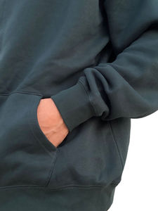 Sudadera con Capucha Unisex de Diseño Nuevo, Estilo Urbano, Gruesa, 430 g/m², Talla Grande, 100% Algodón, Tejido de Punto Estampado - Product Image 3